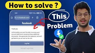 Unfortunately, you won't be able to access your account | facebook log out problem