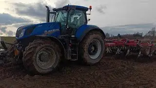 Podmítka strniště 🧐 New Holland🚜.
