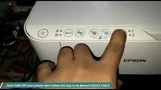 Manual Nozzle Checking 3 in 1 epson printer A4 size 