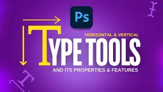 Adobe Photoshop – Class 33 – Text Tool in Photoshop | Photoshop tutorial Hindi