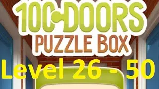 100 doors puzzle box - 100 Дверей Головоломки Level 26 - 50 Walkthrough прохождение