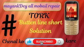 tork #butten line short solution.2023 Vews. jio f220whire LCD solution