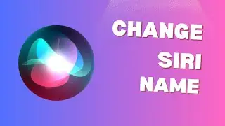How to Change name of Siri | Siri to baby name Change