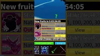 Kitsune on stock for the 3rd time?! #bloxfruits #kitsunefruit #roblox