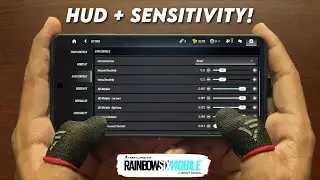 Best 4 Finger HUD and Sensitivity Settings for Rainbow Six Mobile with HANDCAM Gameplay (2026)