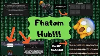 Roblox FHATOM HUB SCRIPT (ANY GAME FREE)