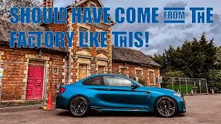 GARAGE DIY GUIDE: Lowering an F87 BMW M2 on H&R springs