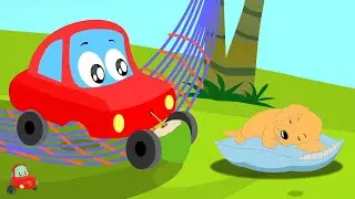 Lazy Car Song + More Nursery Rhymes & Kids Songs by Little Red Car