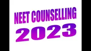Neet Counselling 2023 #neetcounselling