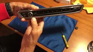 Installation of Crystal Volume Button for BMW.