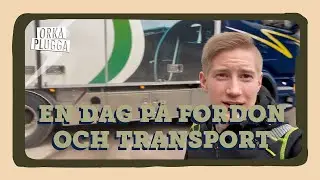 "Att bo på skolan är hur bra som helst" | En dag på fordon och transport | Gymnasievalet