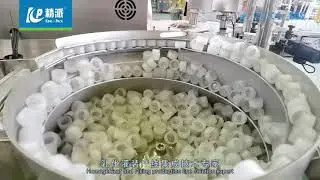 Peristaltic pump linear 4-head filling  production line