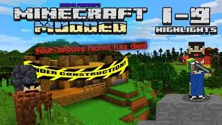 Krome World Modded Survival Ep. 1-9 Highlights