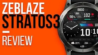 ZEBLAZE STRATOS 3 Unboxing Review - AMOLED 1.43