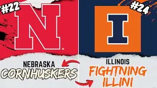 Illinois vs Nebraska College Football Watch Party with RicoKnows