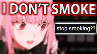 *Chat tells Calli to stop smoking* 𝘾𝙖𝙡𝙡𝙞: