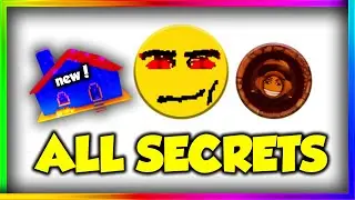 HOW TO GET ALL SECRET BADGES(+ NEW SECRET) IN SHOOT AND EAT NOOBS | ROBLOX