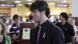 Tim Halperin Sings at Nancy Brinker's Book Signing-Komen for the Cure