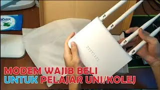 WAJIB STUDENT UNI/MATRIKULASI BELI !!! | UNBOXING MODEM RS980+(2021)