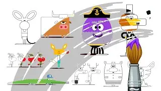 Colouring | Hey Duggee | Characters From A-Z | Print and Colour with Me!