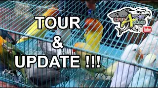 QUICK TOUR OF CPGP AVIARY & AQUATICS - CHANNEL IS BACK