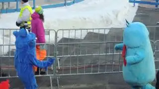 Nove Mesto na Morave - Biathlon - dancing mascots