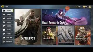 Video of all CP items in the CODM store. Europe servers. 12/09/21.