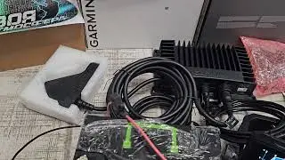 The most affordable Panoptix kit: Garmin UHD2 93 + LVS32 system + LifePо4 30Ah battery.