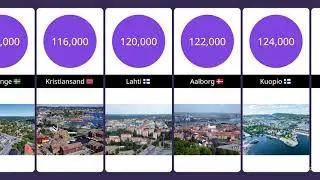 Biggest Nordic cities by population - Comparison