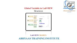 P-24 Global Variable in LabVIEW in Hindi | Variables in LabVIEW