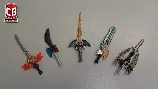 How to Build LEGO Mini Weapons Swords Upgrade Unofficial Lego 