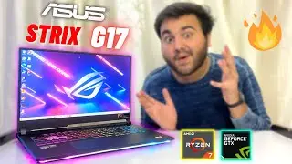 This is a *Glowing LAPTOP* ASUS ROG STRIX G17 🔥| Ryzen 7 4800H | GTX 1650⚡️