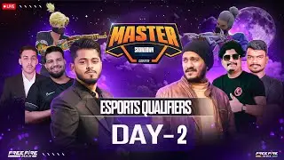 Garena Free Fire Max Live | Master Showdown Group-A Day 2 FF Live Tournament 