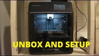 Unboxing and setting up the Flashforge Adventurer 5M Pro 3D Printer