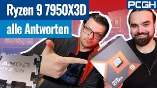 Lässt sich der Ryzen 9 7950X3D übertakten und undervolten? Welcher RAM für die X3D-CPUs? 