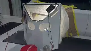 WheelRestoreUSA Hybrid Booth mobile paint booth and SmartWall filter bank SMART repair!
