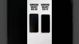 SIDE BY SIDE COMPARISON SAMSUNG GALAXY A55 LAWAN S23 FE❗️
