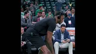 The Bucks getting warmed up for Game 7. #nbaplayoffs, #shorts