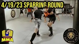 Fun light sparring round!