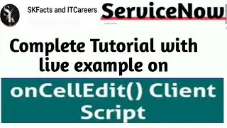 onCellEdit client script with example 