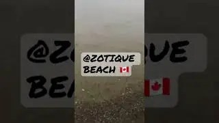 Zotique Beach 🇨🇦 #beach #shorts #canada