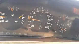 w124 om603 0-100