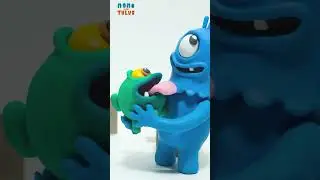 Hide And Seek With Momo And Tulus #shorts #youtubeshorts #cartoon #kidsshowsclub