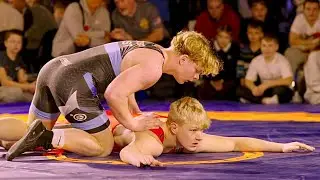 USA-EST Jeremiah Clines (USA) vs Aaron Tõnismaa (EST) 80kg. Greco-roman boys youth wrestling.