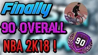 NBA 2K18 - I FINALLY REACHED 90 OVERALL ‼️ I UNLOCKED MY OWN BIKE IN NBA 2K18 MY PARK 🔥🔥🔥