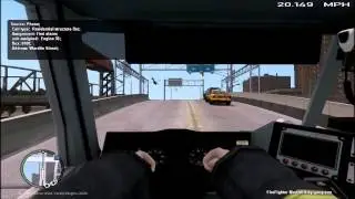 GTA IV FDLC Fire Figher Mod (Trains kill!!!)