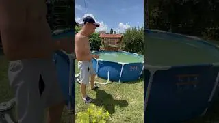 Как я очищаю воду в бассейне