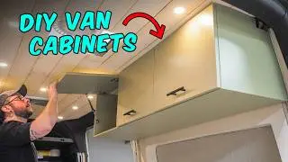 These Camper Van Cabinets Are The Weirdest Cabinets I've Ever Built