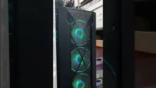RGB case for gaming pc used