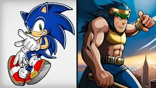 SONIC the Hedgehog as KING KONG 2023